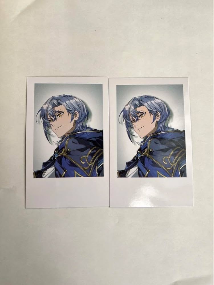 ゆ*ね様 にじさんじ　ミラン・ケストレル デビュー記念チェキ にじさんじ ミラン・ケストレル チェキ風カード - メルカリ